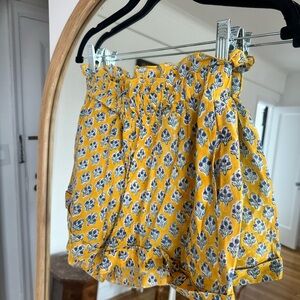CJ Laing Floral Paperbag Waist Women's Shorts